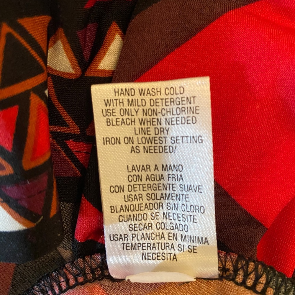 Sandra Darren Geometric Dress | 8p - Picture 6 of 6